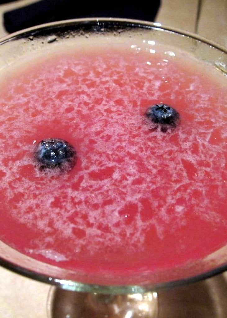 Blueberry Bourbon Smash