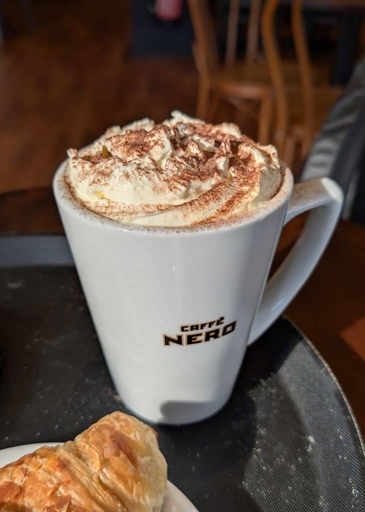 Peppermint White Hot Chocolate