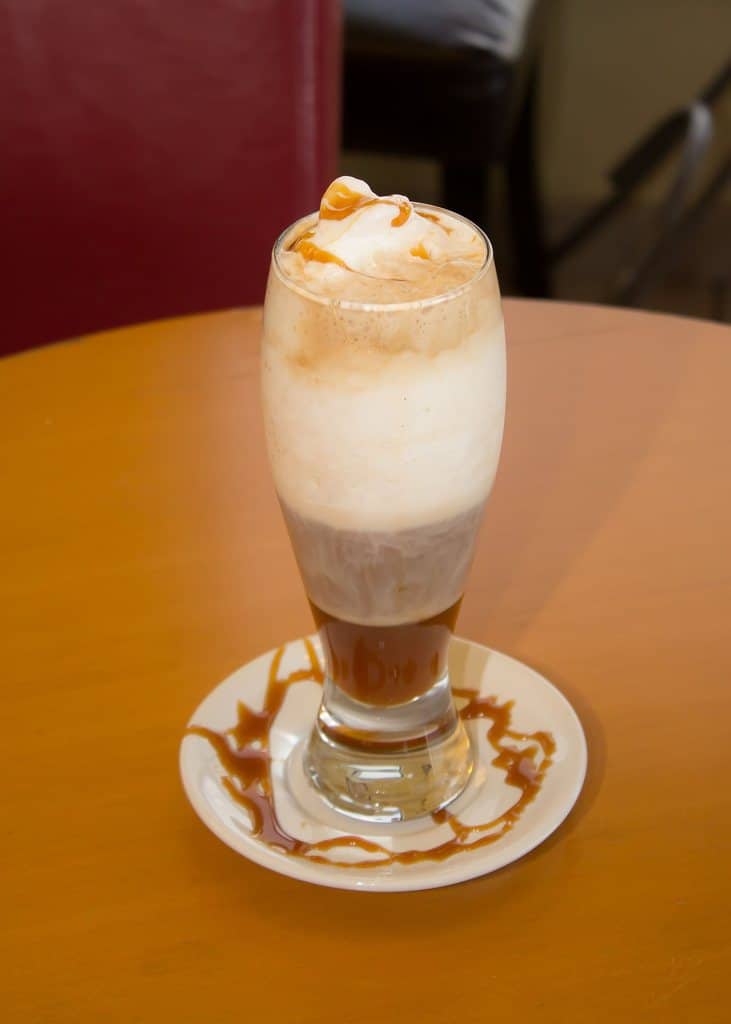 Caramel Iced Latte