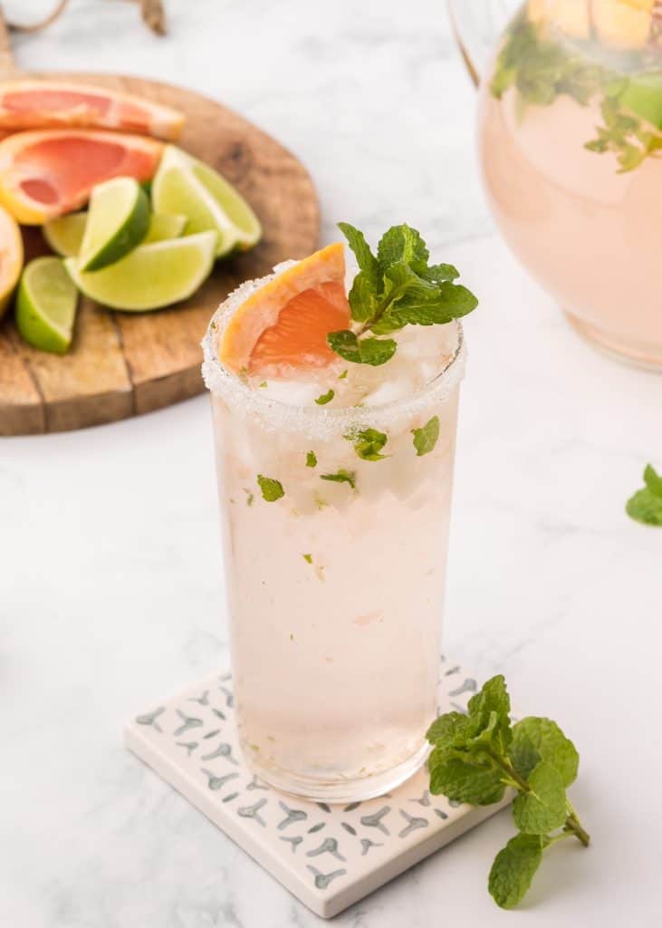 grapefruit mojitos
