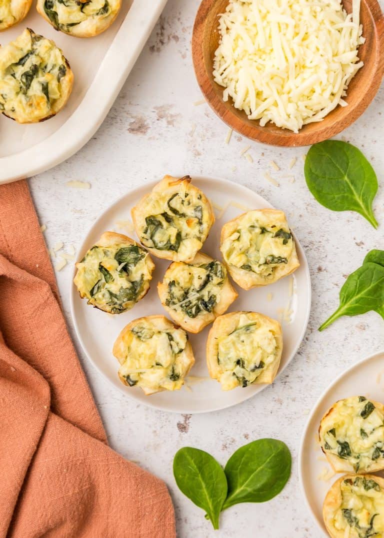 Spinach Artichoke Bites